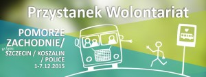 Banner promujący Przystanek Wolontariat 2015